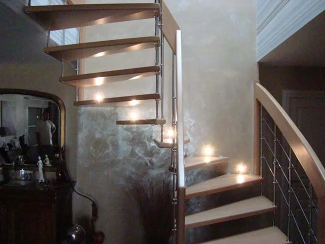 Eclairage LED d'escalier sur Janzé, Châteaugiron, Retiers et Vern sur Seiche